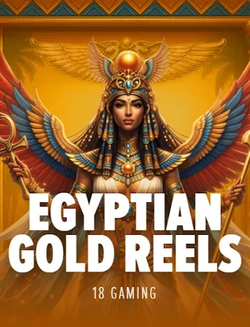 Egyptian Gold Reels featured slot at Magic Red Casino, RTP 96.10%