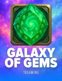 Galaxy of Gems slot at Magic Red, RTP 96.15%