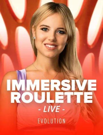 Immersive Roulette featured live game at Magic Red Casino, RTP 97.30%