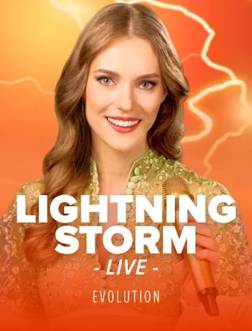 Lightning Storm live table at Magic Red, RTP 96.20%